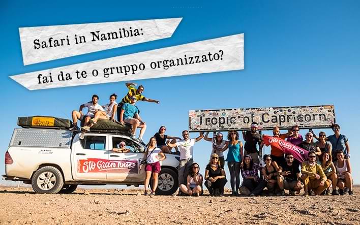 safari Namibia fai da te o gruppo organizzato